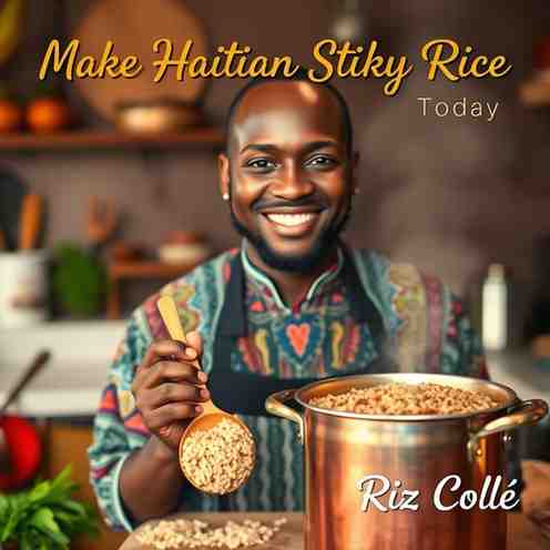 Riz Collé - Make Haitian Sticky Rice Today